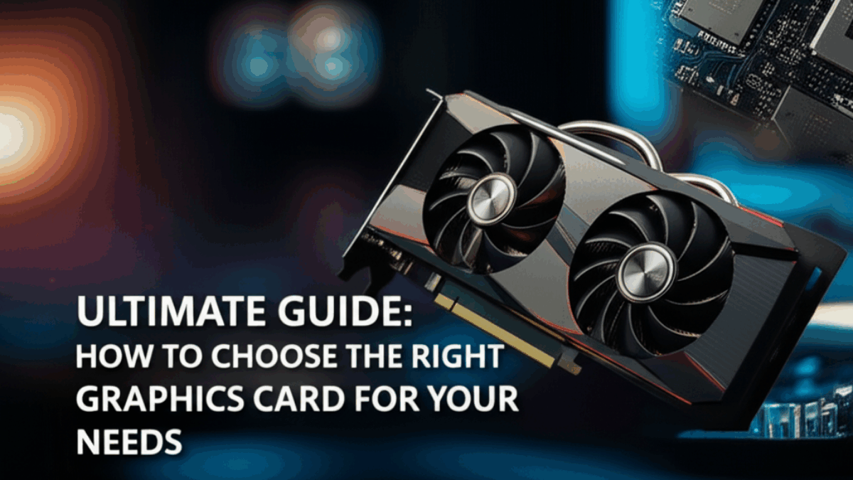 Ultimate Guide: How to Choose the Right Graphics Card for Your Needs