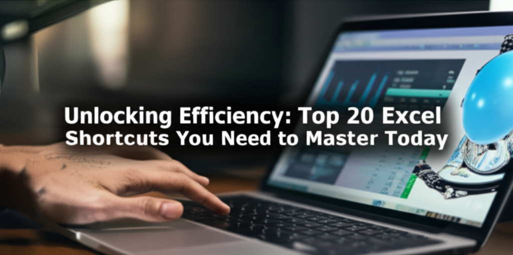 Unlocking Efficiency: Top 20 Excel Shortcuts You Need to Master Today