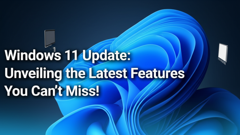 Windows 11 Update: Unveiling the Latest Features You Can’t Miss!