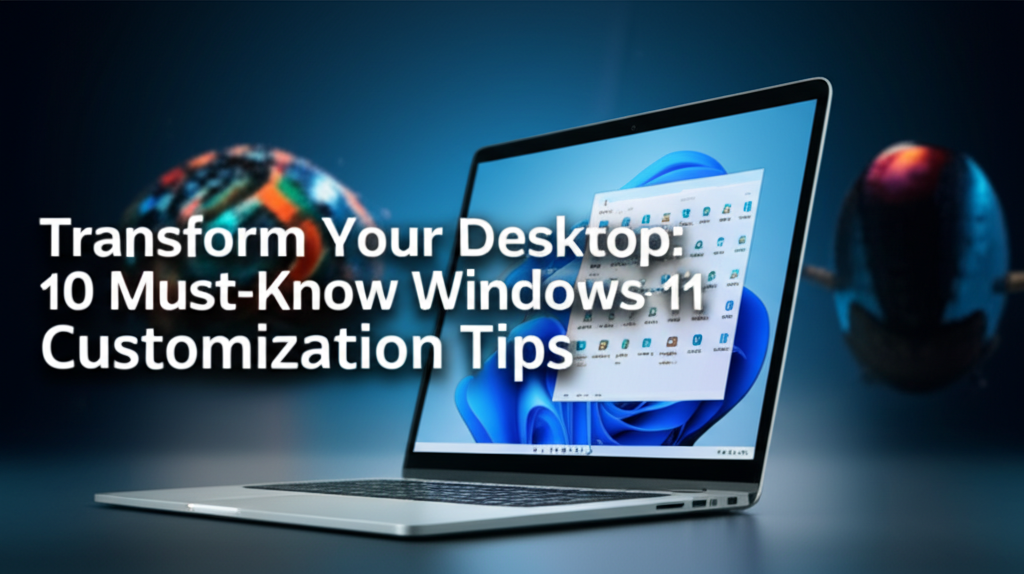 Transform Your Desktop: 10 Must-Know Windows 11 Customization Tips