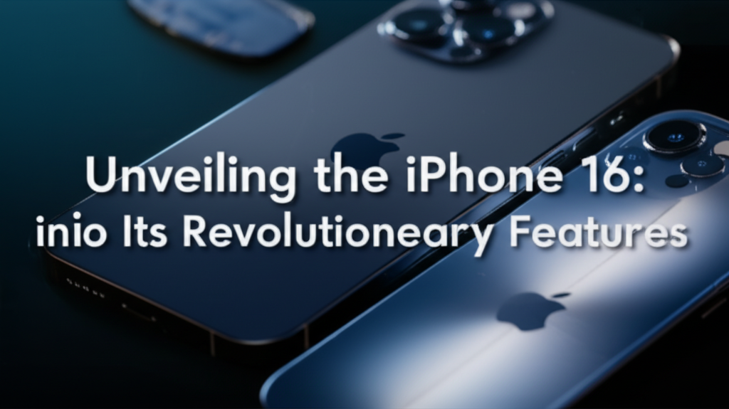 Unveiling the iPhone 16: A Deep Dive into Its Revolutionary Features