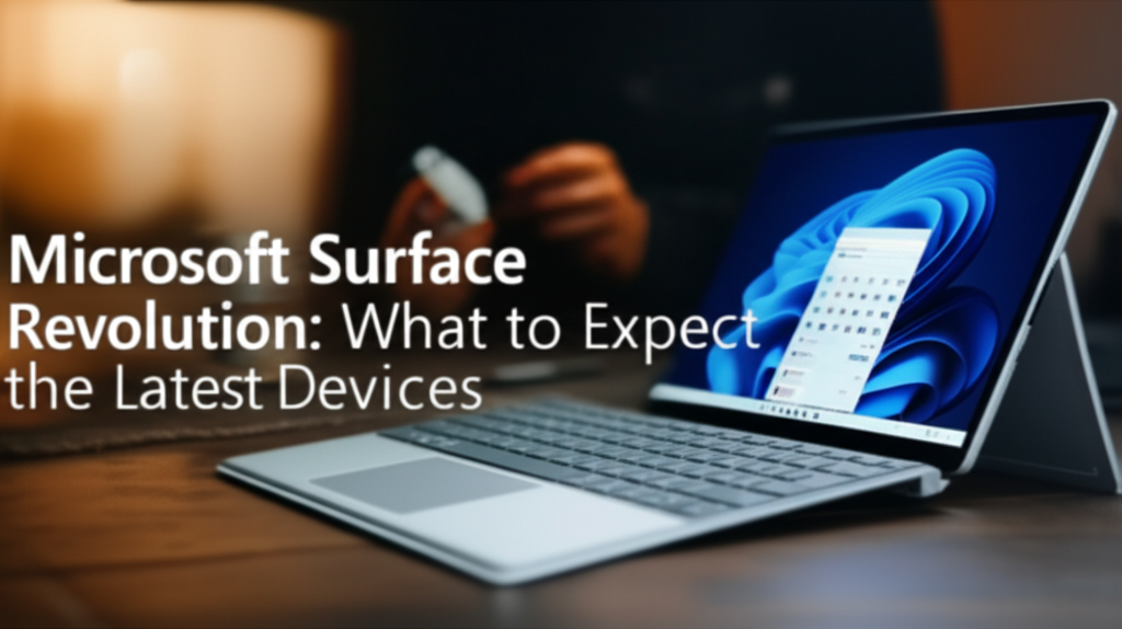Microsoft Surface Revolution: What to Expect from the Latest Devices