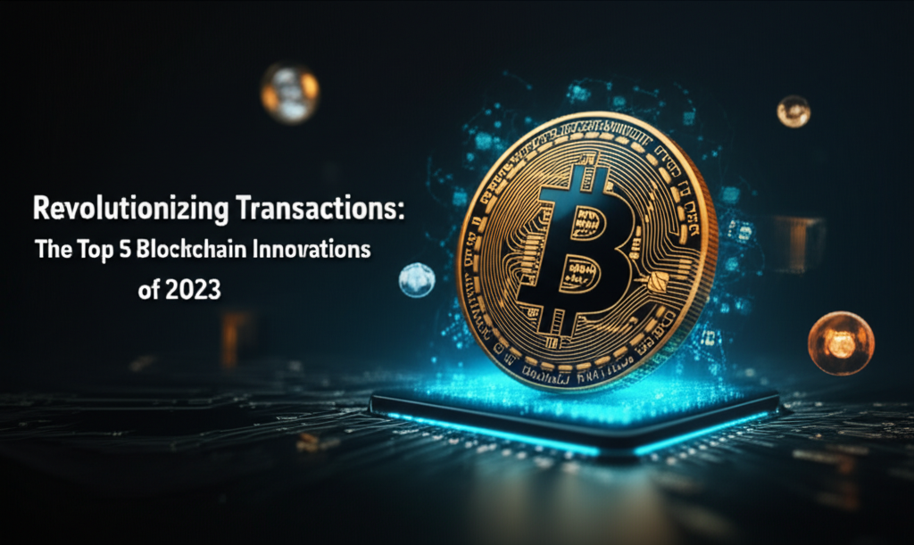 Revolutionizing Transactions: The Top 5 Blockchain Innovations of 2023