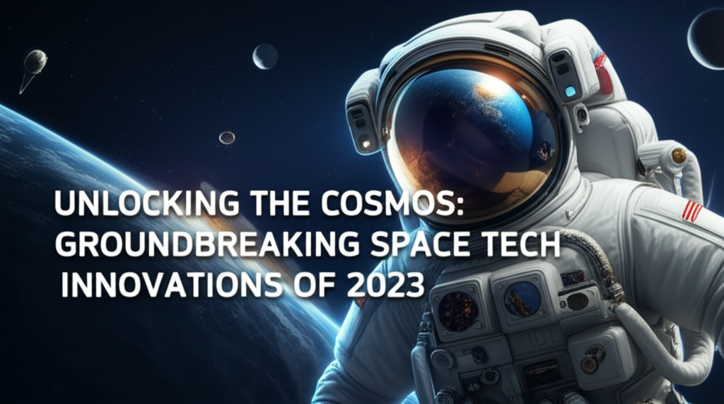 Unlocking the Cosmos: Groundbreaking Space Tech Innovations of 2023